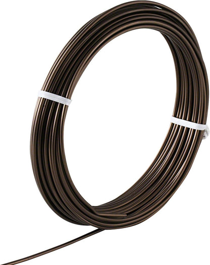 Wazakura Hanafubuki Japanese Bonsai Training Wire 3.5mm, Brown Anodized Coating Aluminum MADE in
