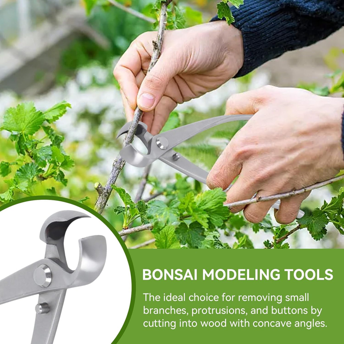 Bonsai Tools Concave Cutter Knob Cutter 180 mm BonsaiCutters Branch Cutter Bonsai Scissor Tree