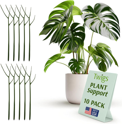 Plant Support Stakes, Stem Holder Structures for Indoor & Outdoor Use, Garden Accessories for