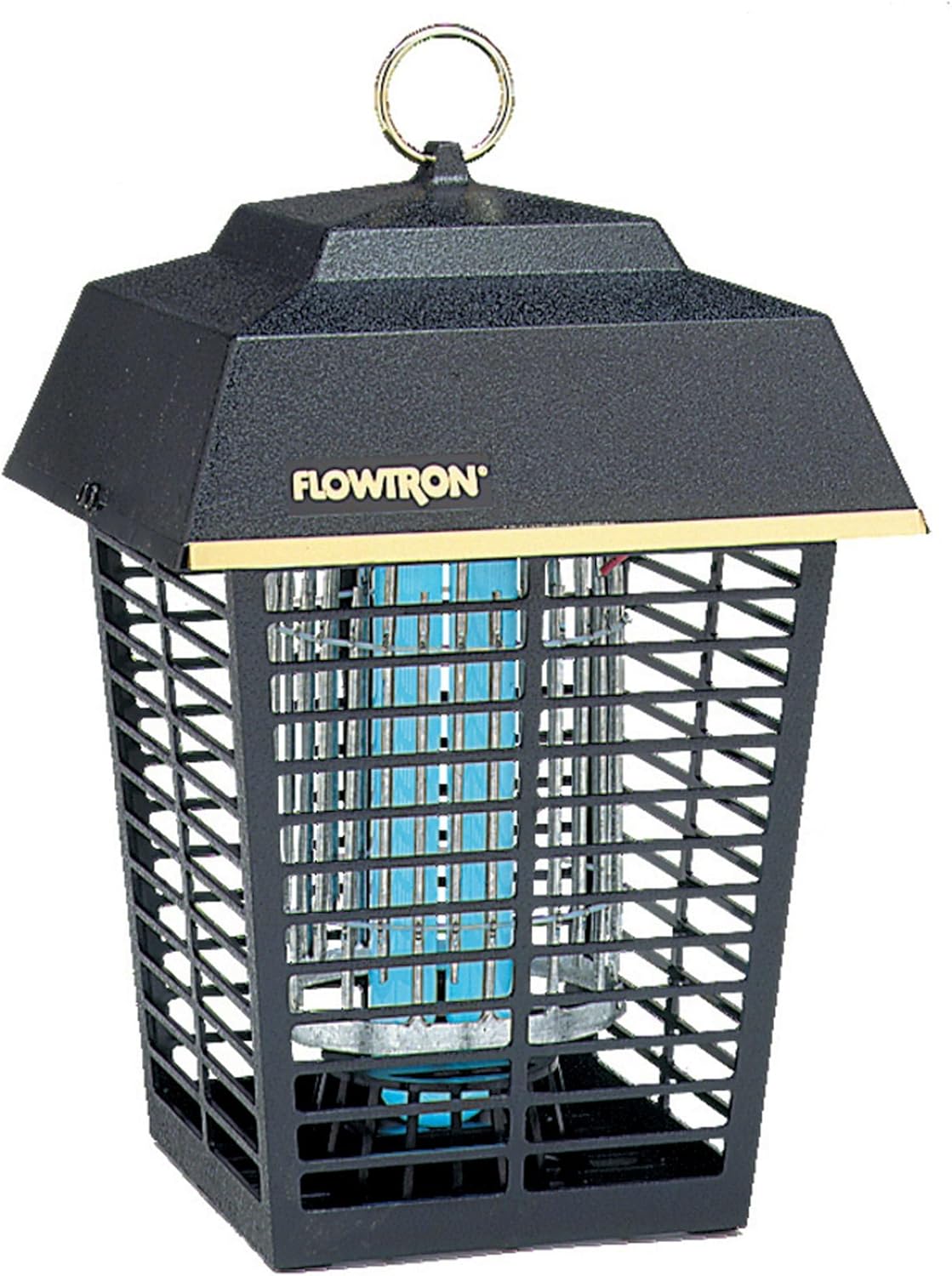 Flowtron Electric Bug Zapper 1/2 Acre Outdoor Insect Control with Dual Lure Method, 15W UV Light &