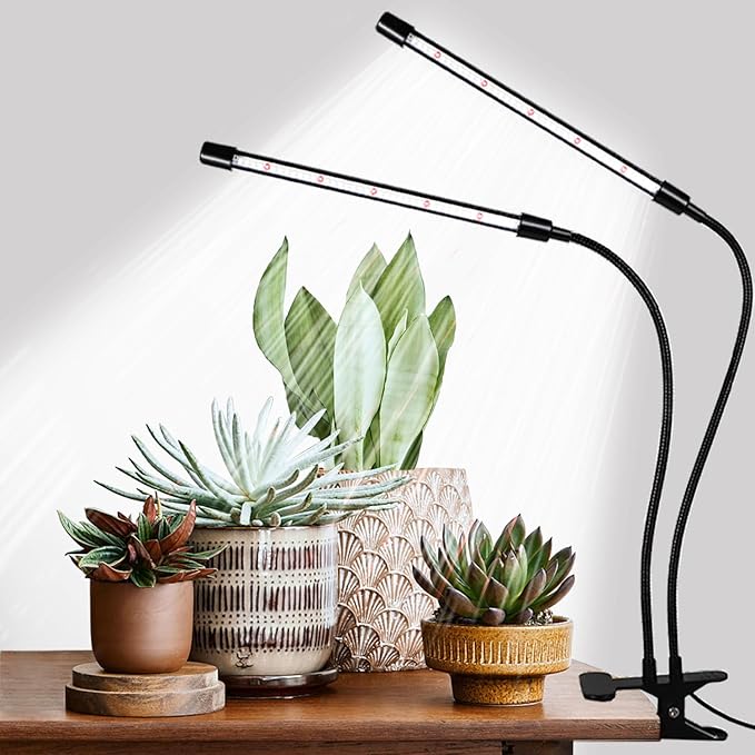 Grow Lights for Indoor Plants, 84LEDs Clip Plant Lights, Full Spectrum LED Plant Growing Lamps with