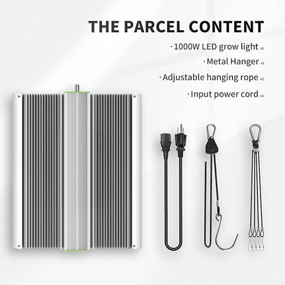 BESTVA 2025 Upgraded BP1000 LED Grow Light with High Yield Diodes & Dimmable Full Spectrum Plant
