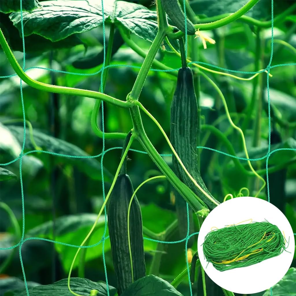 Garden Netting & Trellis Netting Garden Net for Climbing Plants Grape Tomato Green Bean Cucumber