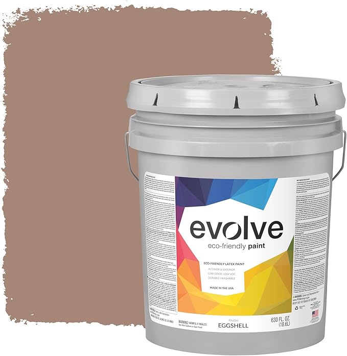 EVOLVE Paint & Primer: Environment-friendly, Low Sheen with One-coat Coverage for Interior &
