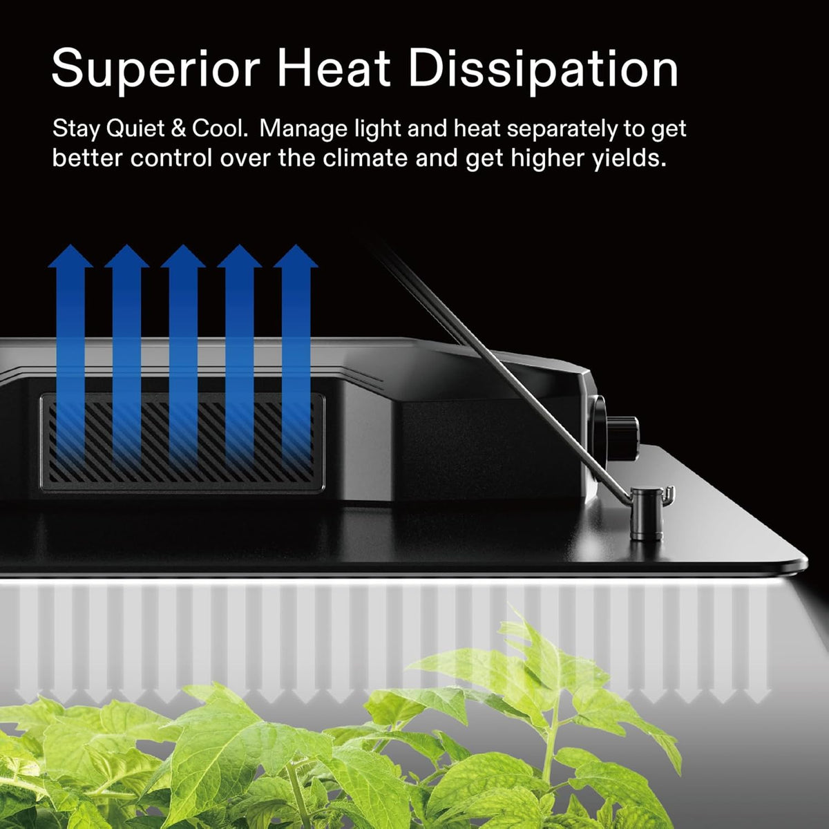 VIVOSUN GIY 3x3 Grow Tent Complete System, 3x3 ft. Grow Tent Kit Complete with 4-inch Inline Fan