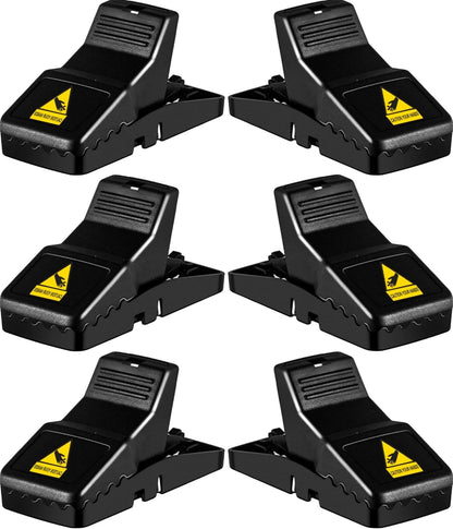 Feeke Rat Trap, Large Mouse Traps, Mouse Traps Indoor for Home, Instant Kill Traps for Mouse Rat