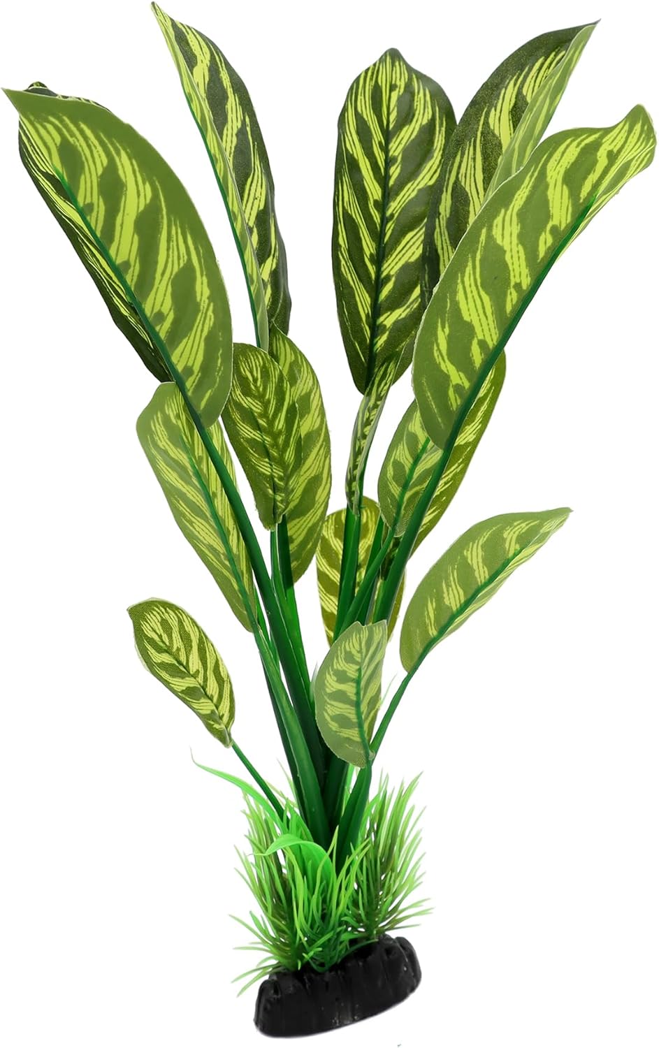 ALEGI Silk Aquarium Plants, 12 Inch Artificial Silk Plants Decorations for Fish Tank,Aquarium Décor