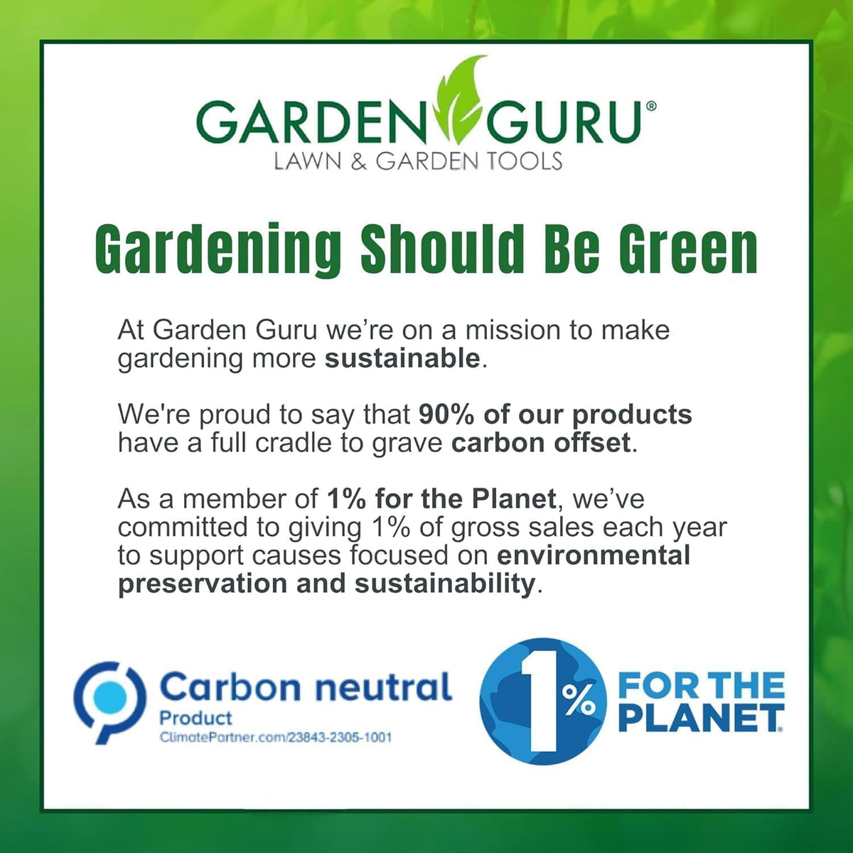 Garden Guru Titanium Dandelion Weeder Tool - Rust Resistant - Ergonomic Handle - Weed Puller for