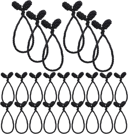 Shappy 24 Pieces Christmas Garland Banister Ties Christmas Decorative Reusable and Flexible Twist