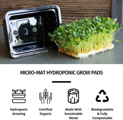 Handy Pantry Micro-Mat Minis Hydroponic Grow Pads - for Organic Production - Plant & Seed