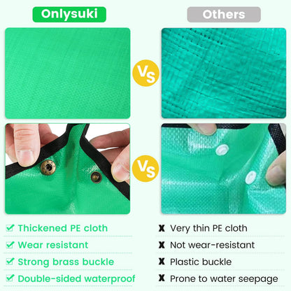 39.5" X 31.5" Large Repotting Mat for Indoor Plants Transplanting and Dirt Control Portable Potting