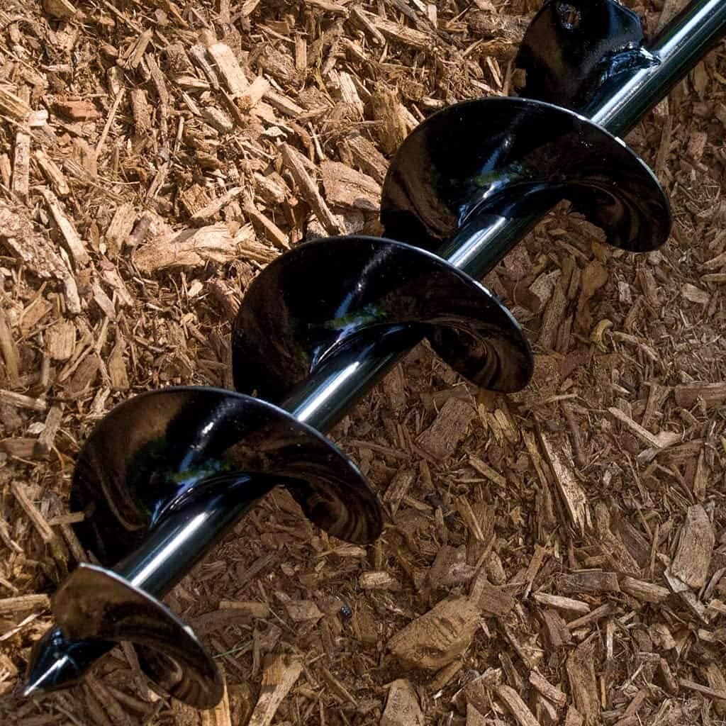 ERYTLLY Bulb Planter, Auger Spiral, Garden Planter Tool 3 x 7 inch,Rapid Umbrella Hole Digger for