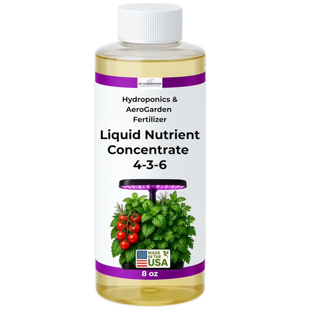 Liquid Plant Food – Hydroponics Nutrients for Indoor House Plants, Tomato, Strawberry, Lucky