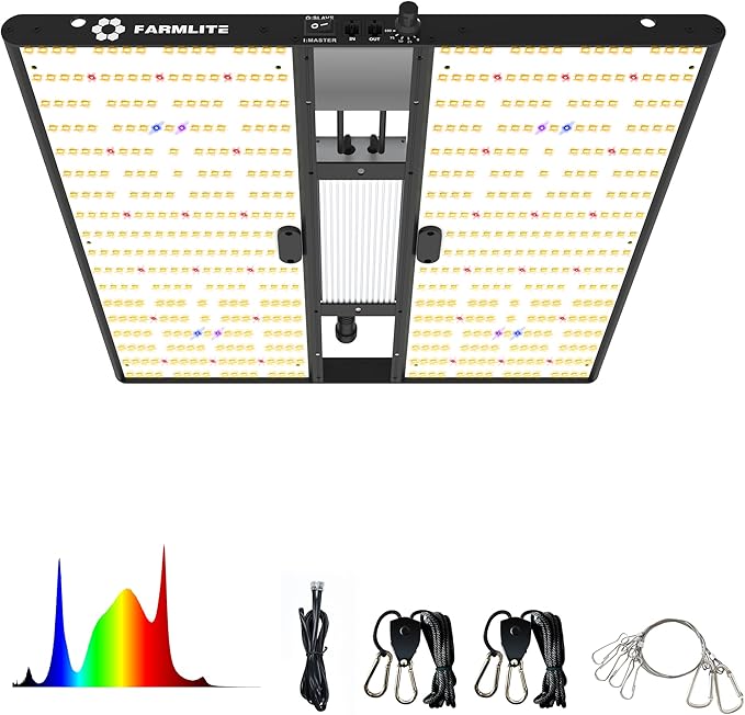 FARMLITE Grow Light for Indoor Plants Quantum Board Grow Light Full Spectrum Led Grow Lights