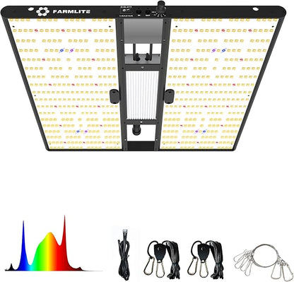 FARMLITE Grow Light for Indoor Plants Quantum Board Grow Light Full Spectrum Led Grow Lights