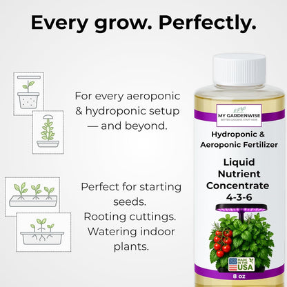 Liquid Plant Food – Hydroponics Nutrients for Indoor House Plants, Tomato, Strawberry, Lucky