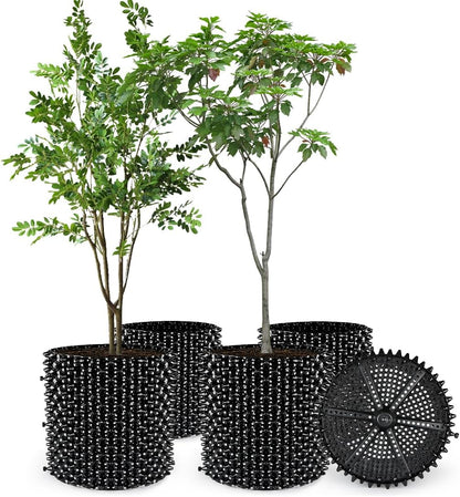 14 Gallon Air Pruning Planters, Plastic Pots for Plants, Large Plant Pots, Fruit Vegetable Garden