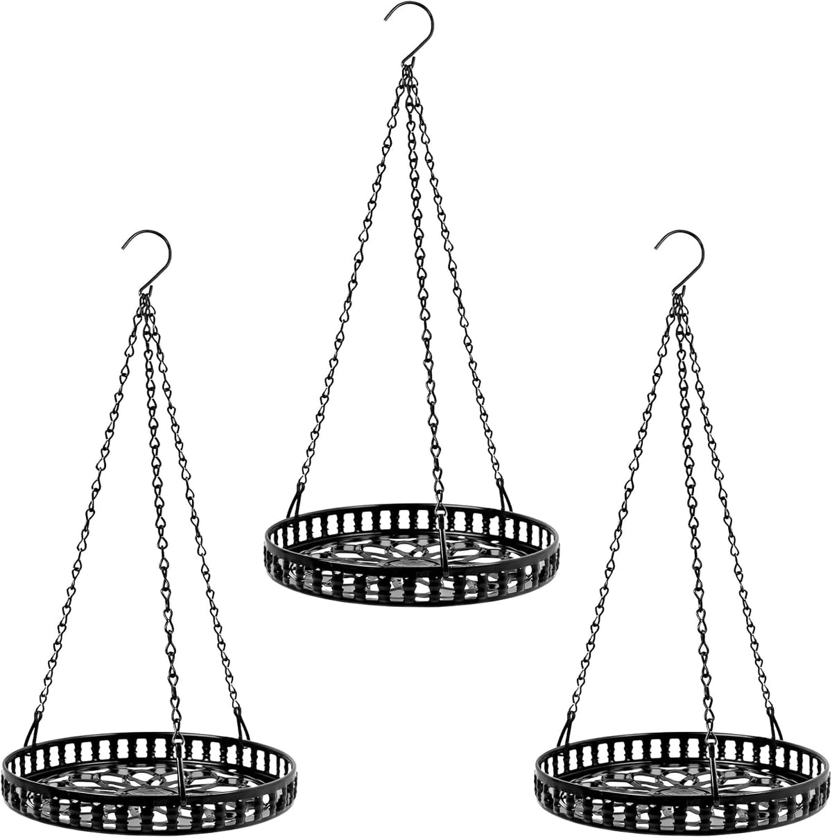 Plant Hanger Indoor Outdoor 3 Pack, Hanging Planter for Indoor Outdoor Plants, Hanging Plant Holder