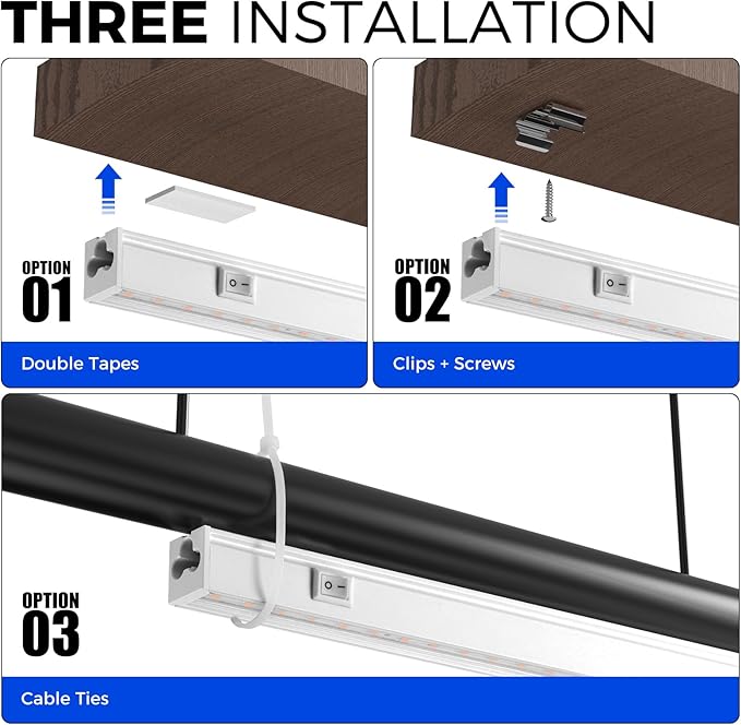 Barrina T5 Grow Lights for Indoor Plants, Full Spectrum LED Grow Light, 2FT 80W (8 x 10W), Plant