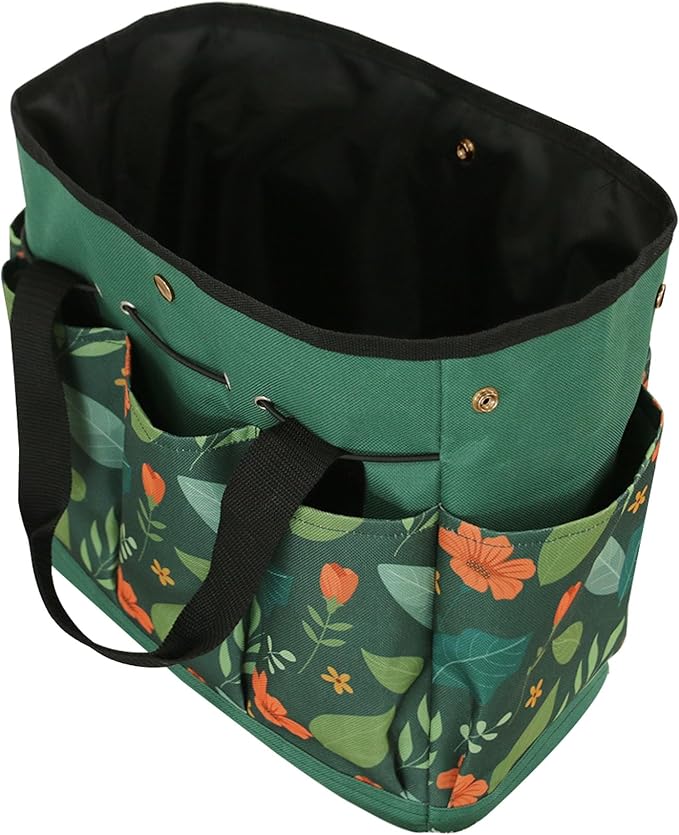 Garden Tool Bag, Portable Garden Tote Bag with Handle, Oxford Garden Tool Organizer Bag, Ideal