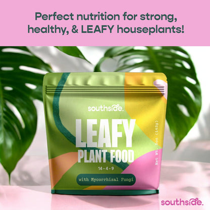 Leafy Plant Food with Mycorrhizal Fungi - Use Year-Round - Makes 200 Liters Gentle Houseplant
