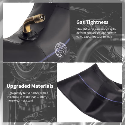 AHL Tire Inner Tubes for 4.10 3.50-4 4.10/3.50-4 Wheelbarrows Tractors Mowers Hand Trucks Dollies