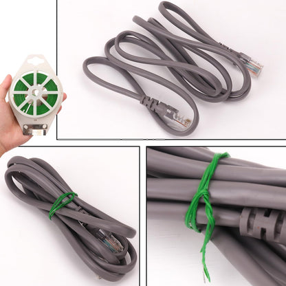 12 PCS Green Twist Ties - Each Reel 656 Feet Multipurpose Garden Plant Cable Ties for Indoor and