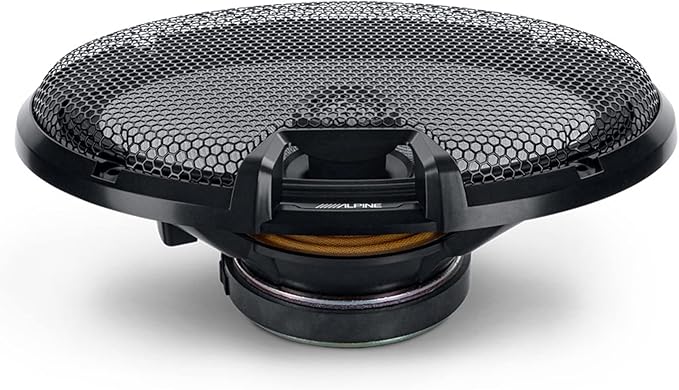 Alpine 6x9 R2 High-Resolution Speaker Bundle - A Pair of R2-S69C 2-Way Component Speakers & a Pair