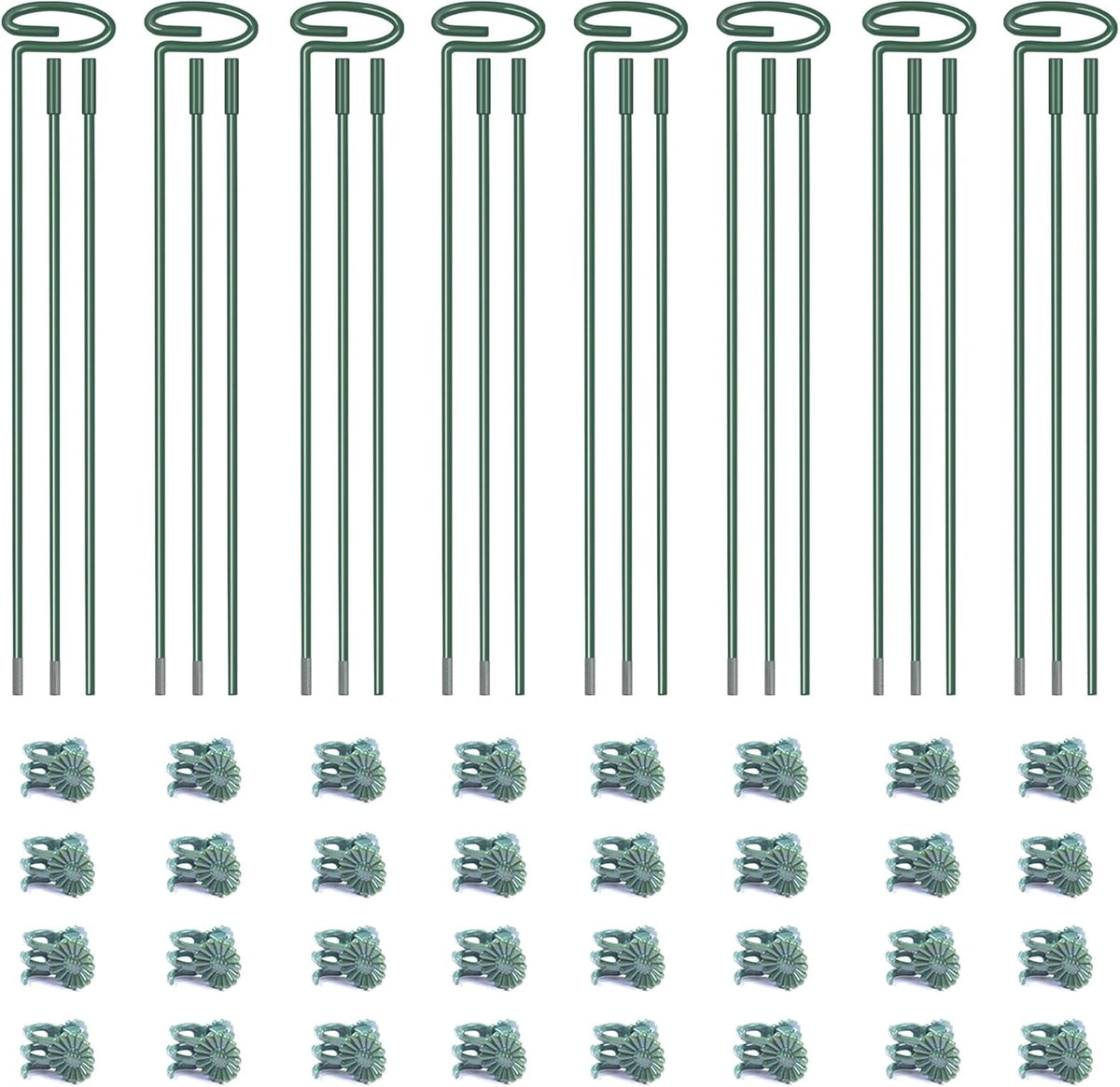 4.5mm Adjustable Length Plant Stake, Assembled (12 or 24 or 36 inch) Outdoor and Indoor Plant