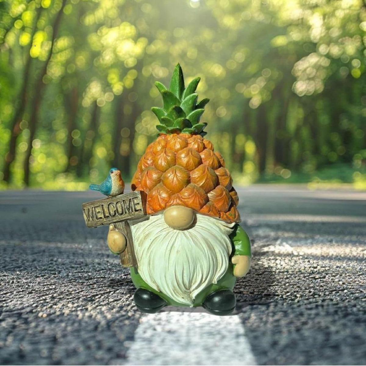 Pineapple Gnome Garden Gnomes Outdoor Gnome with Pineapple Decor for Home Yard Garden Patio Lawn