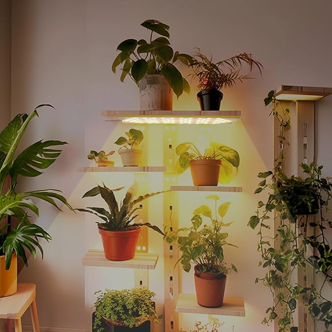 Grow Light,40W Ultra-Thin Panel Grow Lights for Indoor Plants ,316LEDs Full Spectrum Grow Lights