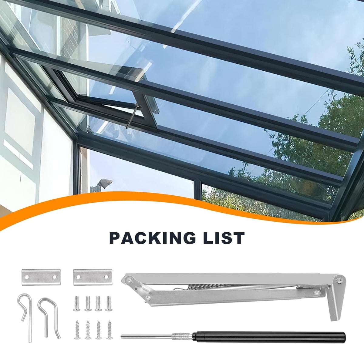 Greenhouse Vent Automatic Opener Auto Roof Vent Opener Greenhouse Window Opener Solar Heat