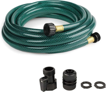 Garden Hose Leakproof for Gardener: 1/2” PVC Water Hoses with GHT Fittings - 25 FT No Kink and