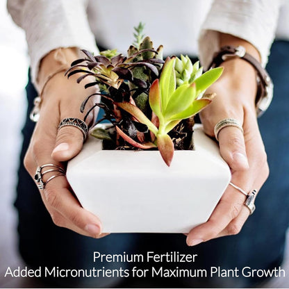 Indoor Plant Fertilizer Pellets | 18-6-8 Macro Plus for Seedlings and Mature Plants | Multi-Purpose