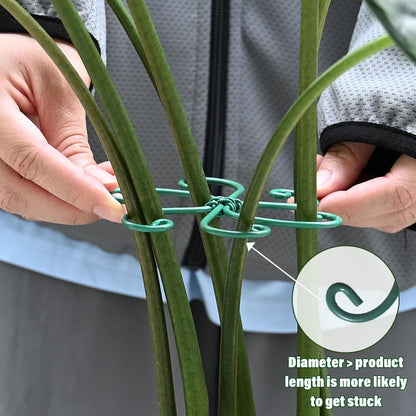 5PCS Monstera Plant Support Hook - 4.1 * 4.4IN, Durable Flexible Stabilizers for Indoor Plants