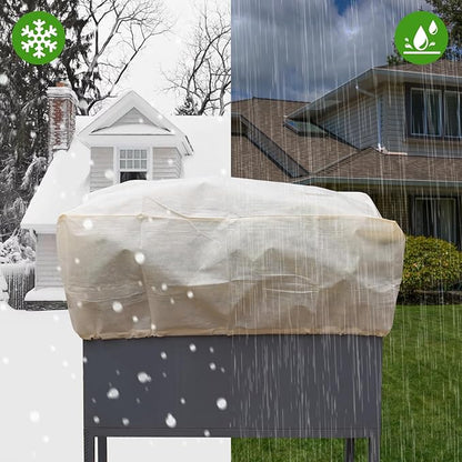 Plant Frost Cover, Rectangular Planter Plant Winter Frost Blanket, Plant Frost Tree Cover Bag with