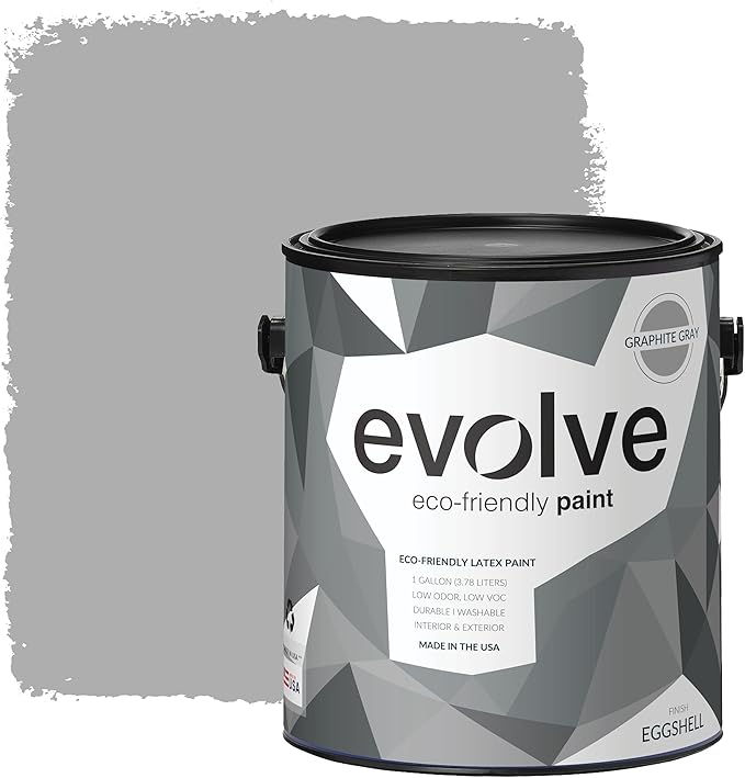 EVOLVE Paint & Primer: Environment-friendly, Low Sheen with One-coat Coverage for Interior &