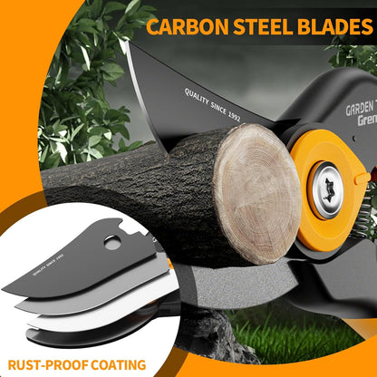 Bypass Pruning Shears 8.6", Heavy Duty Garden Clippers Handheld Cuts 1.38" Hardwood, Sharp SK5