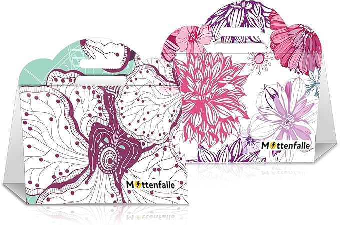 Mottenfalle Clothes Moth Traps 6-Pack - Prime Safe Non-Toxic Eco-Friendly Moth Traps with