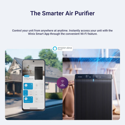 WINIX 5510 Air Purifier (New Generation of 5500-2 with App Support) for Home Large Room Up to 1881