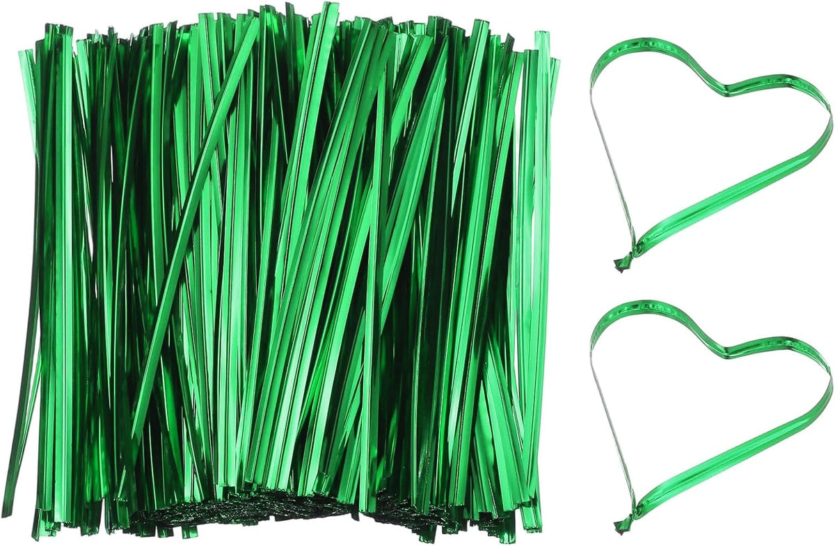PATIKIL Bag Twist Ties 5 Inch, 800 Pcs Metallic Bread Ties for Treat Plastic Bags Gift Wrapping