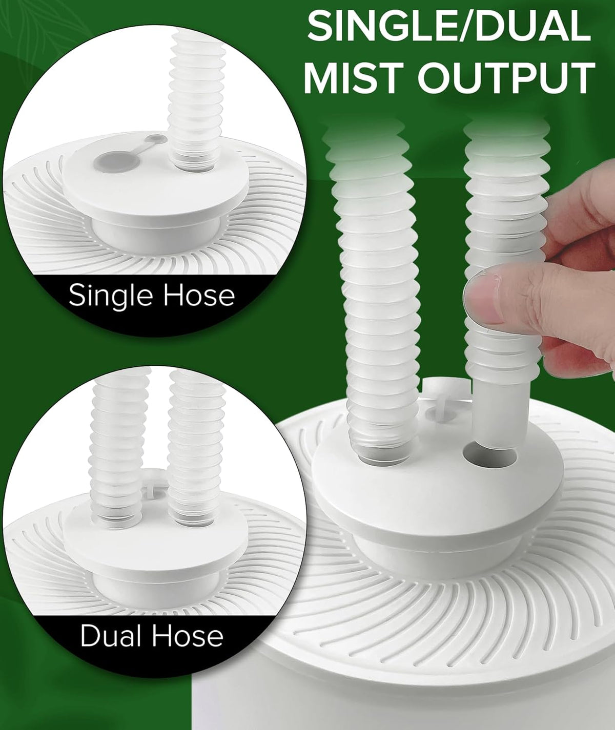 3L No Leak Plant Humidifiers for Grow Tent Greenhouse and Grow Room, Top-Fill, Auto Shut Off, with