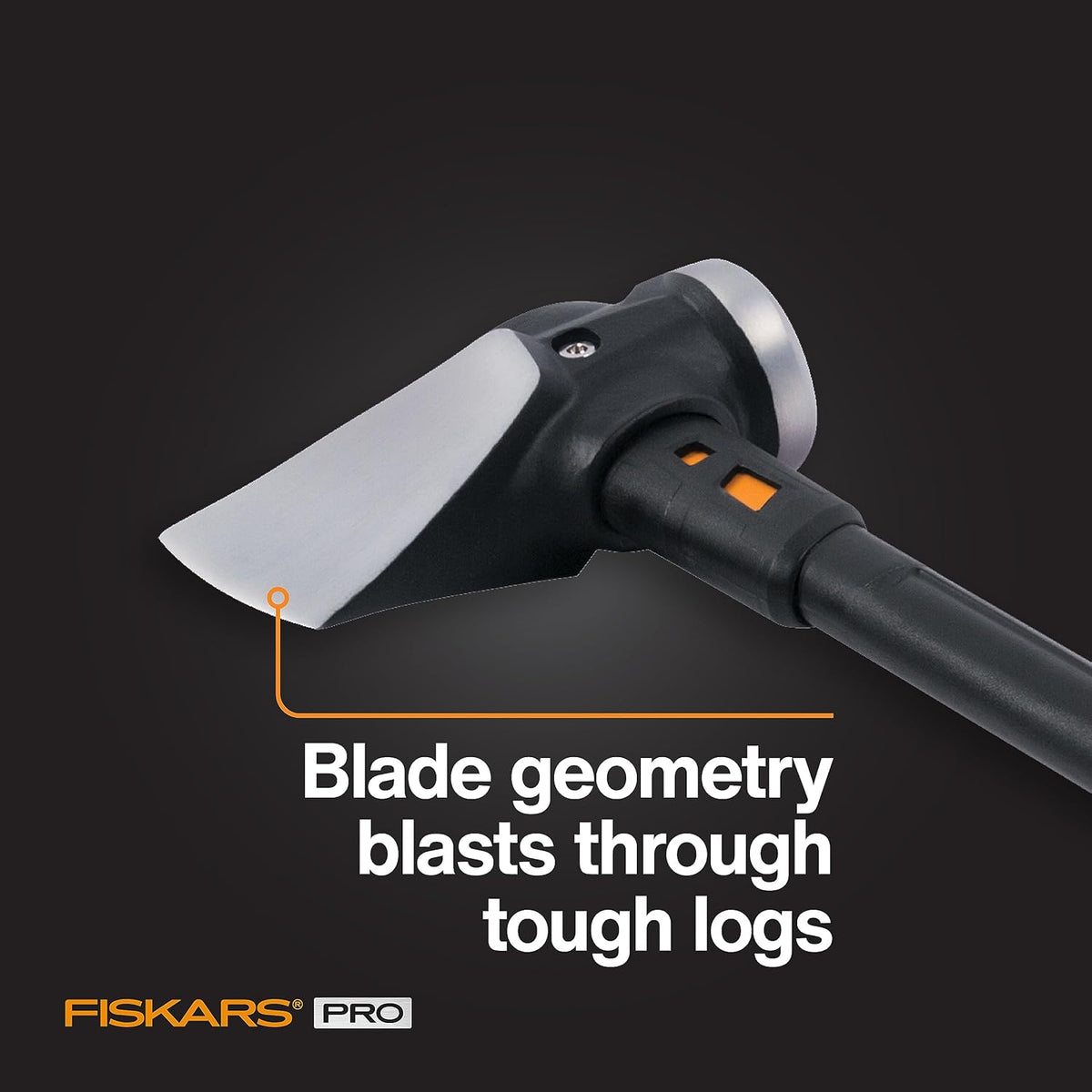 Fiskars 8 lb. Splitting Maul - 36" Shock-Absorbing, Comfort Grip Handle - Rust Resistant Forged