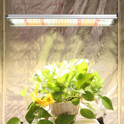 CANAGROW CG-400 LED Grow Lights for Indoor Plants, Upgraded Full Spectrum Plant Light with 5000K
