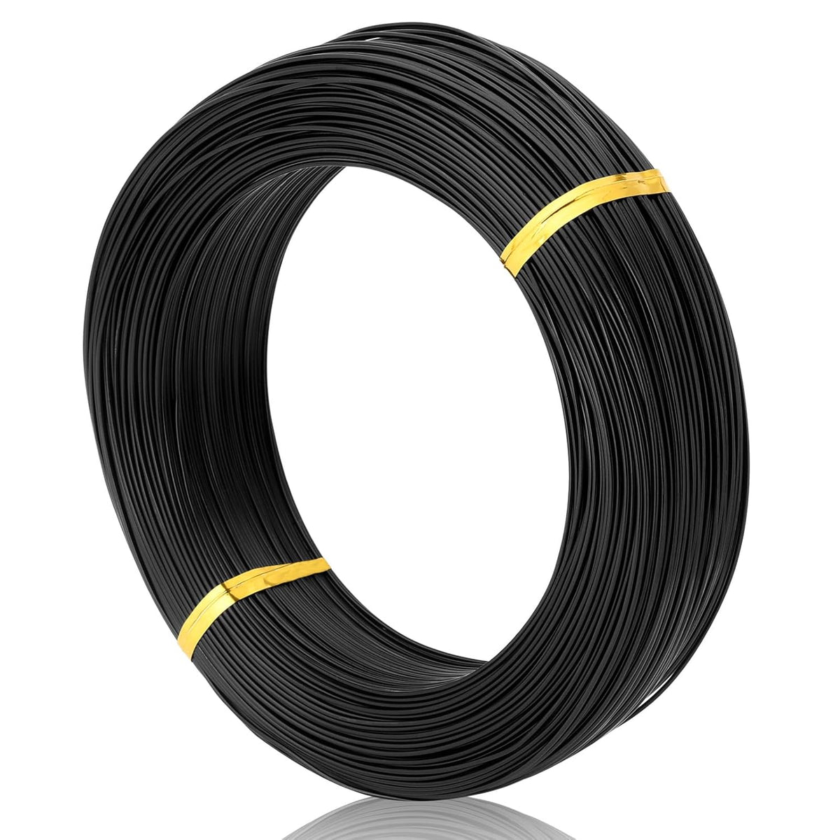 Black-1.0-Anodized Aluminum Bonsai Training Wire 250g Large Roll,Many Size to Choose,KSVZS Bendable