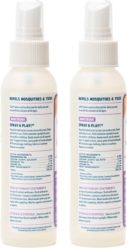 Wondercide - Mosquito, Tick, and Insect Repellent with Natural Essential Oils - DEET-Free Bug Spray