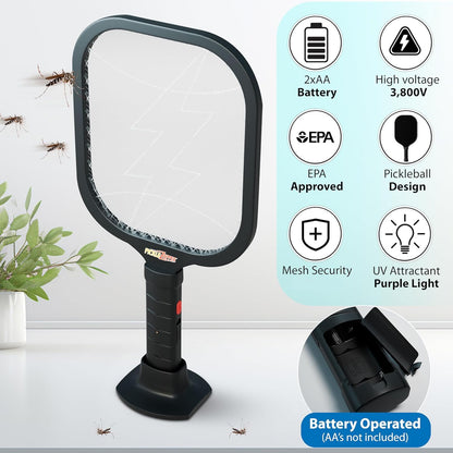 Electric Fly Swatter Racket, Mosquito Zapper Racket, Fly Zapper for Indoor and Outdoor, Flying Bug