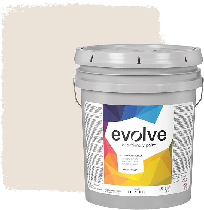 EVOLVE Paint & Primer: Environment-friendly, Low Sheen with One-coat Coverage for Interior &
