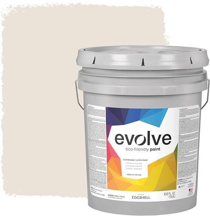 EVOLVE Paint & Primer: Environment-friendly, Low Sheen with One-coat Coverage for Interior &