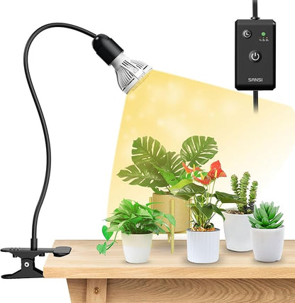 SANSI LED Grow Lights for Indoor Plants, Lifetime Free Bulb Replacement, 150W Full Spectrum